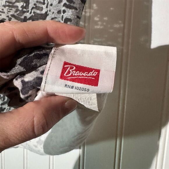 Harley-Davidson Y2K White Gray Sheer Logo Double Sided Tank Top L Biker Babe Alt - Picture 9 of 10
